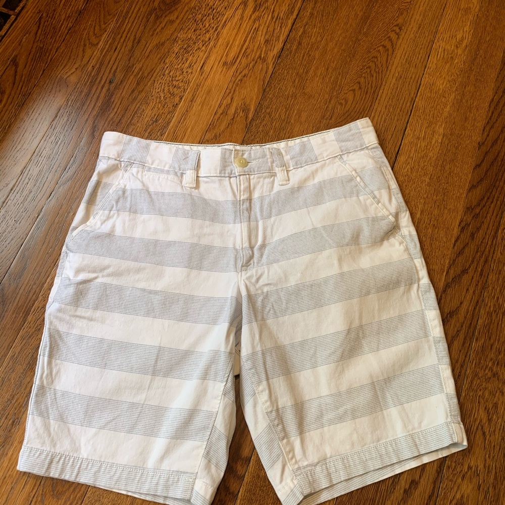 Gray and white striped shorts size 32 - men’s